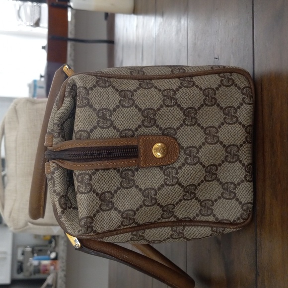 Authentic Vintage Gucci Interlocking GG Monogram Supreme Boston Doctor Satchel - Picture 5 of 12